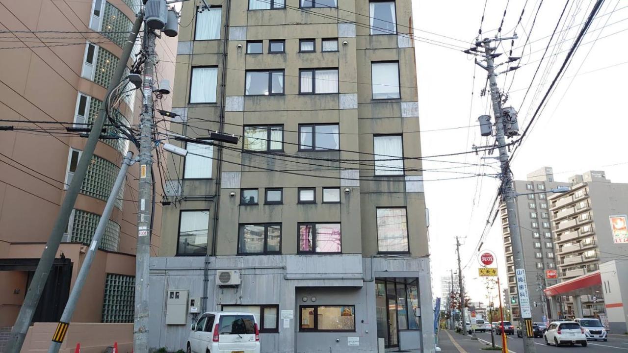 شقة Ams Hiragishi 11 Rm 502 平岸駅から3分 解放感あって明るいお部屋 家族やお友達と 札幌ドームや中心部まで1駅 المظهر الخارجي الصورة