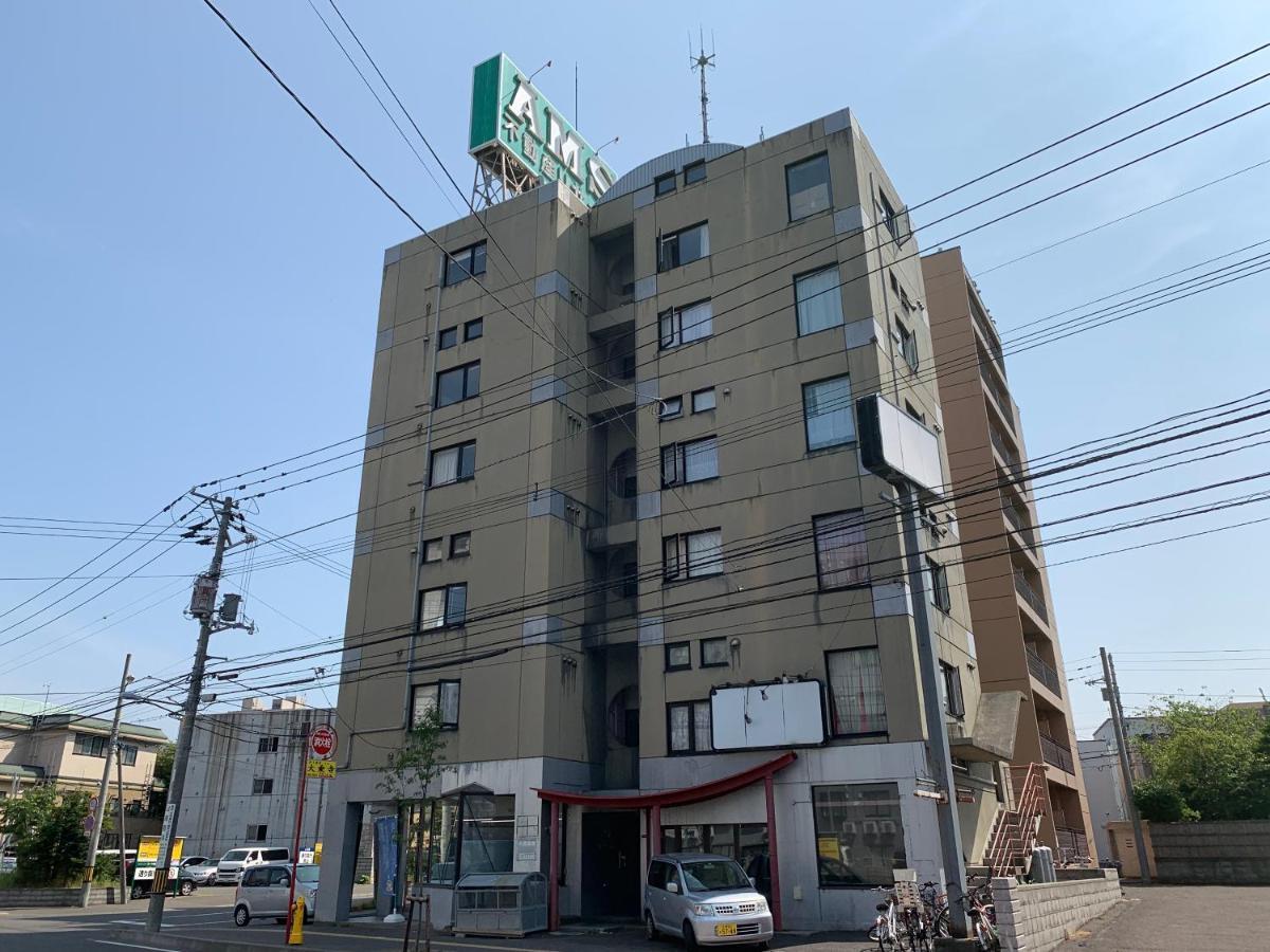 شقة Ams Hiragishi 11 Rm 502 平岸駅から3分 解放感あって明るいお部屋 家族やお友達と 札幌ドームや中心部まで1駅 المظهر الخارجي الصورة
